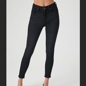 Forever 21 Women's Black Skinny Jeans - Size 25 - For a good cause!